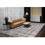 Tapis géométrique gris / bleu-68186888