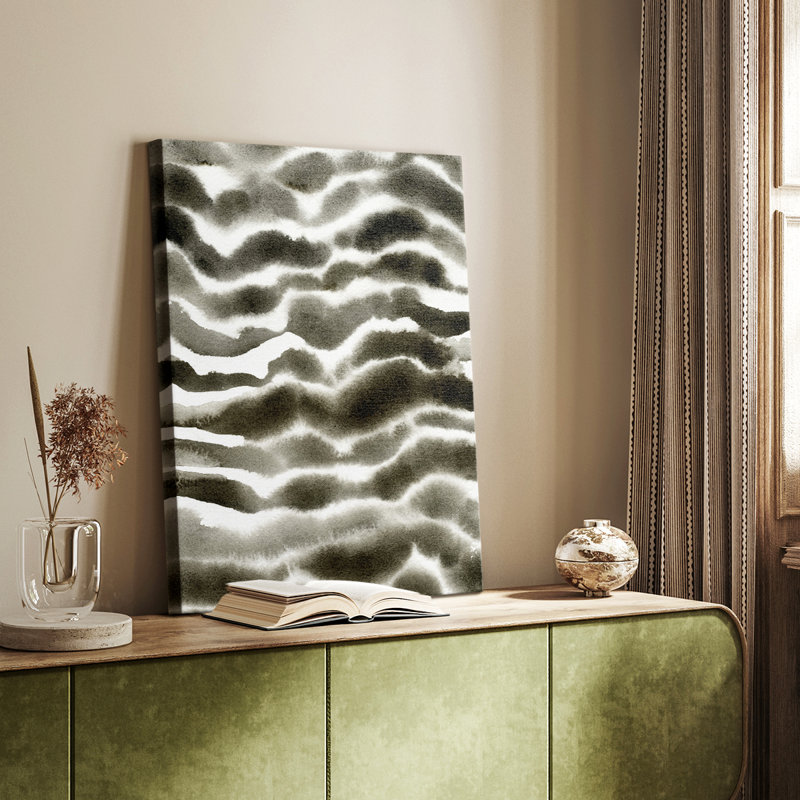 Jungle Stripe I - galerie sur mesure, H 12 po x l 8 po