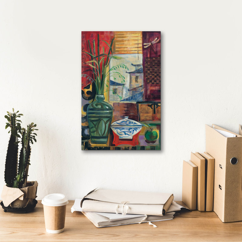  «Eastern Melody C» par Silvia Vassileva, art mural sur toile, 12 po x 18 po