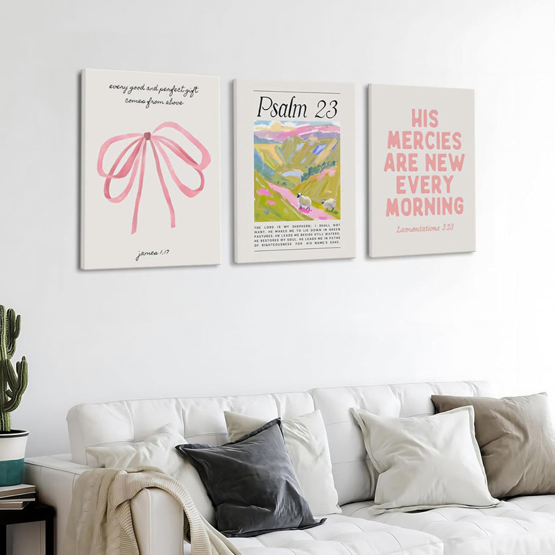 3 Piece Wrapped Canvas Print