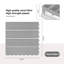 22 Pcs WPC Decking Tiles Light Grey Terrace Decking Wood Plastic Composite Interlocking Flooring Weather Resistant 30 x 30 cm (2 m²)
