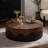 Round Wood Coffee Table