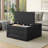 Bork Square Coffee Table For Living Room - 3 Colors Available (Black/Blue/White)-1893507436