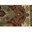 Tapis traditionnel indien à motif géométrique 6 x 9