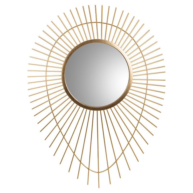 Raekwon Metal Flat Wall Mirror