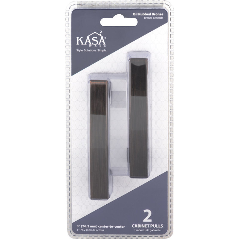 3" Center to Center Arch Pull Multipack, Brushed Oil Rubbed Bronze