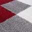 Myshaggy Collection Rugs Geometric Design in Red-1924725994