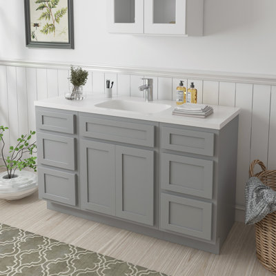 54'' Single Bathroom Vanity Base Only