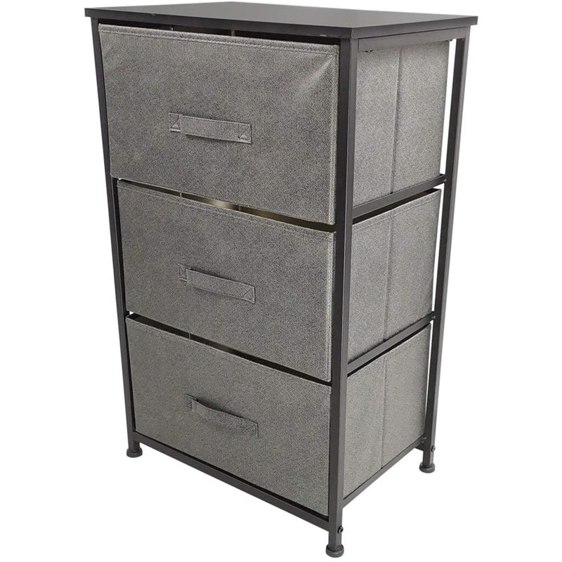 Evarose 3 Drawer Storage Drawer