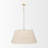 Ce luminaire suspendu à 1 lumière est doté d'un abat-jour cylindrique tressé en corde de coton avec une chaîne et un pavillon au fini doré.