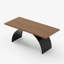 Bureau de direction de 180 cm (70,9 pouces), bureau avec piètement en métal, poste de travail moderne et épuré, table d'écriture ou table de conférence pour bureau à domicile