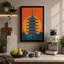 Pagoda at Sunrise Japandi - Wrapped Canvas-1197631340-1197631346