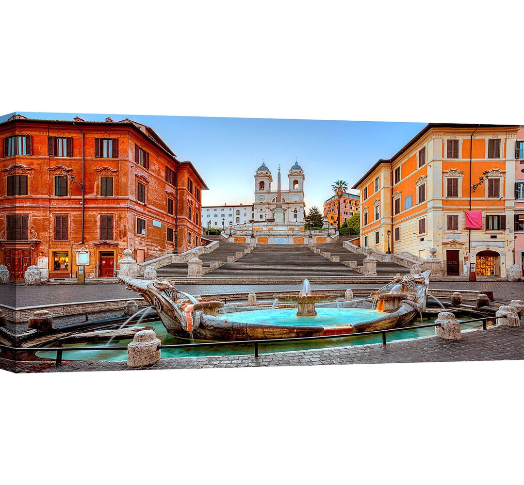 Leinwandbild Piazza di Spagna, Rom