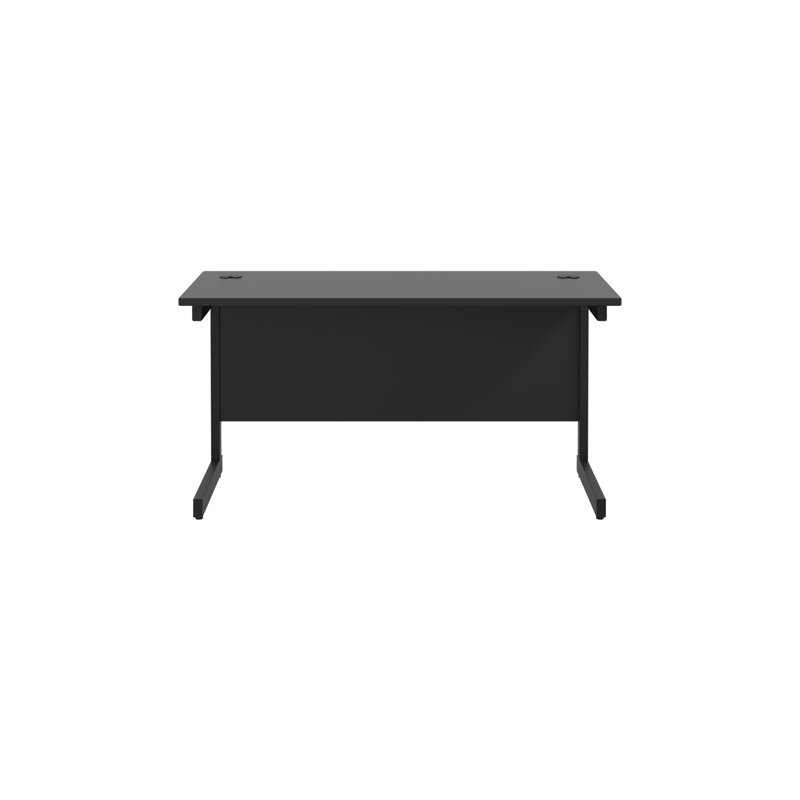 Buariki Metal Base Desk Shell, 73cm H x 120cm W x 60cm D
