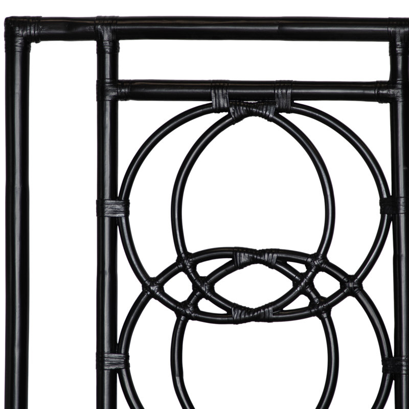 Open-Frame Headboard, King, Black