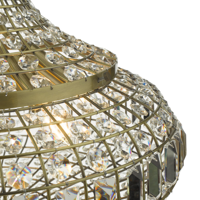 Doane 6 - Light Crystal Pendant