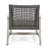 WOOD + WICKER CLUB CHAIR