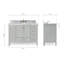 Ensemble de meuble-lavabo simple 49 po Cambridge-1372256381-1465741972