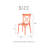 Guthbrand Cross Back Resin Stacking Side Chair-877694736