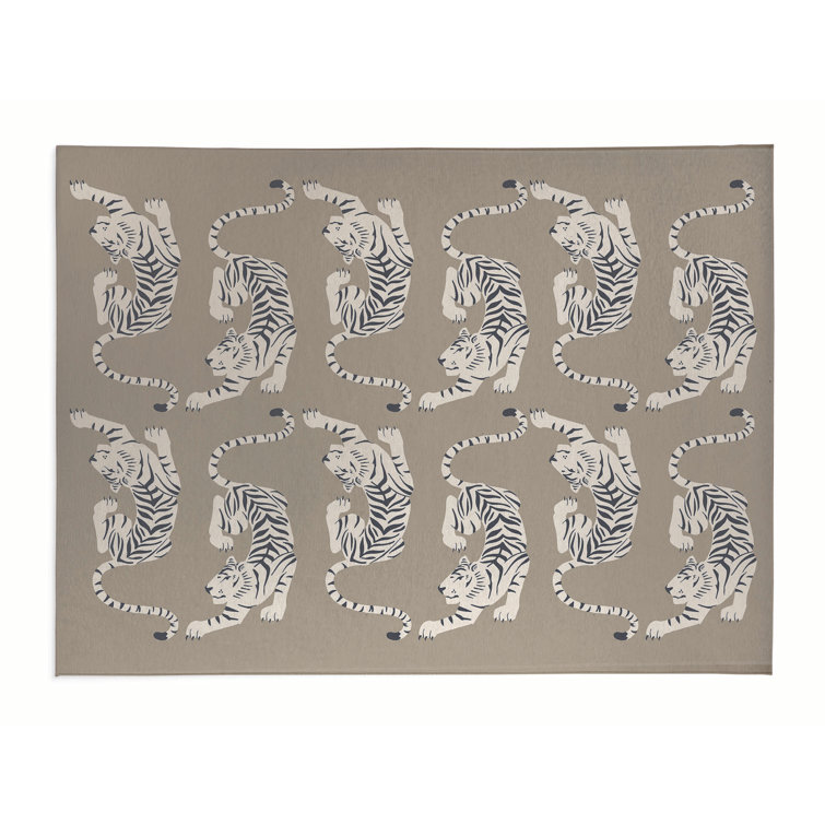 Hey Tiger Outdoor Rug