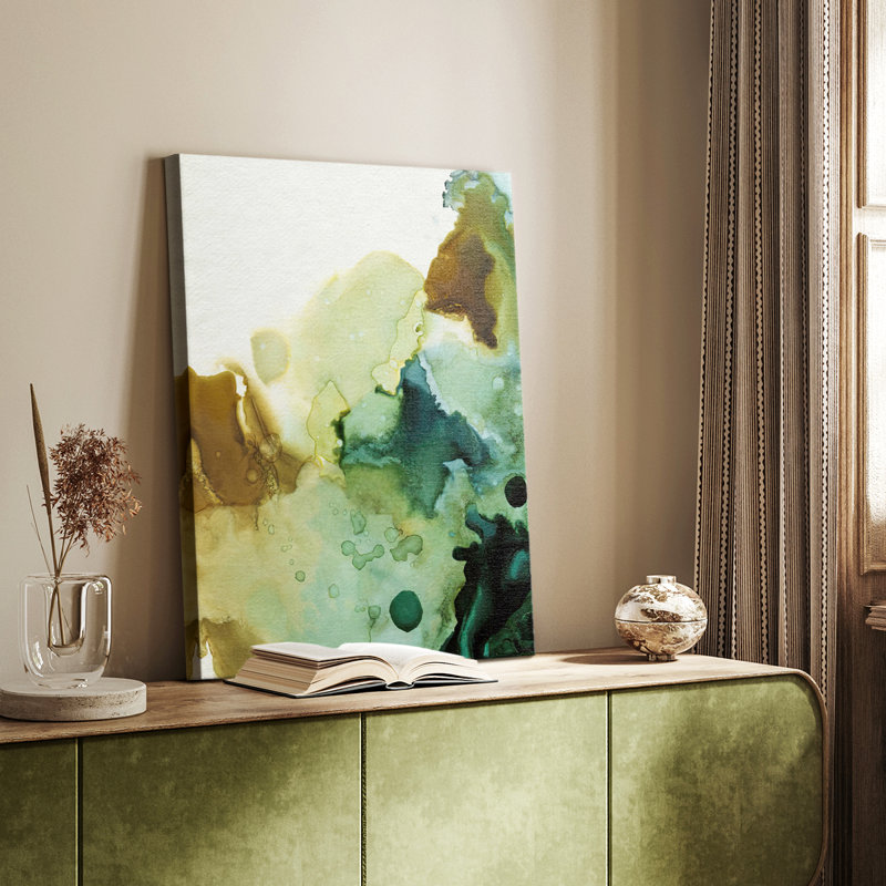 Eau et terre II - galerie Cavas sur mesure, H 36 po x l 24 po