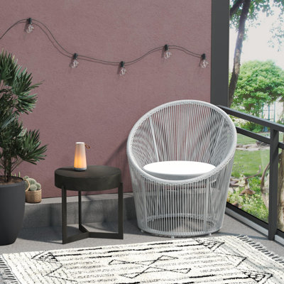 Steel Outdoor Lounge Chair