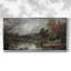Paysage, série CCLXII, toile tendue avec châssis, prête à être accrochée-2110895047-2110895044