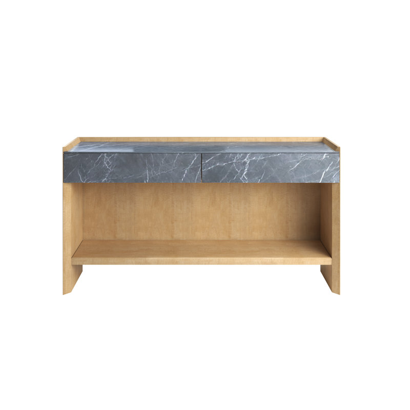 Loft 60'' W Marble Console Table