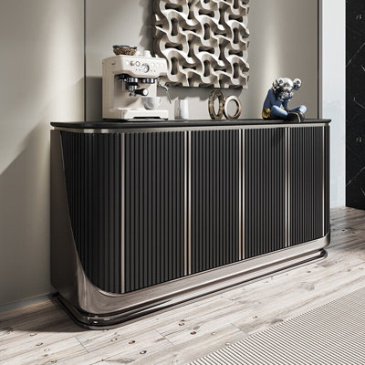 American modern minimalist light luxury sideboard