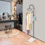 68.9" Freestanding Metal Coat Rack-114466639