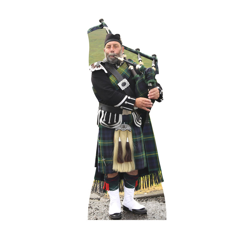 «Scottish Bag Piper» en carton