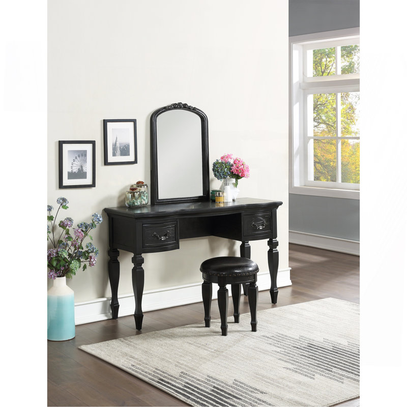 Ensemble de meuble-lavabo de chambre à coucher classique