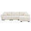 Canapé modulaire en L Harper avec repose-pieds et oreillers Harper-1767465870
