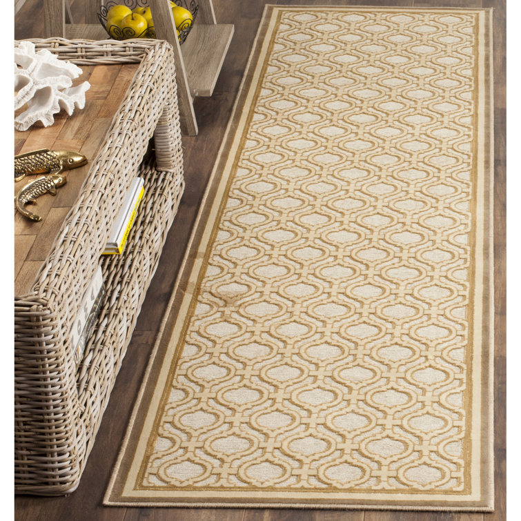 Ellis-James Martha Stewart Hand Tufted Viscose Pile Geometric Rug