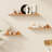 Solid Wood Wall-Mounted Shelf