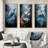 " Fishing Majestic Marlins Jumping " 3 - Pieces-84686507-84686506
