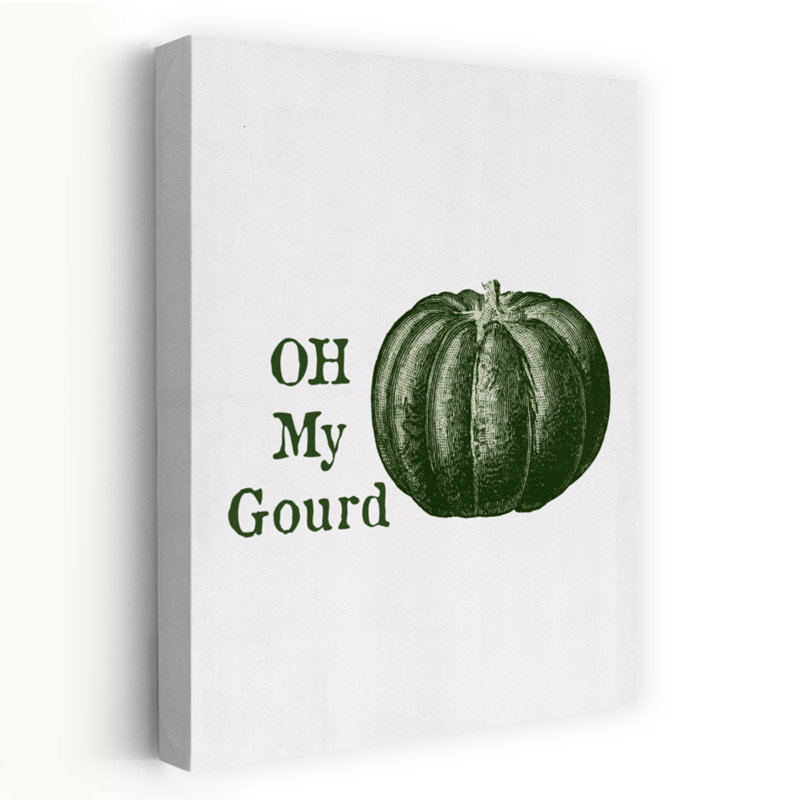 Oh My Gourd, art contemporain fantaisiste, H 24 po x l 16 po