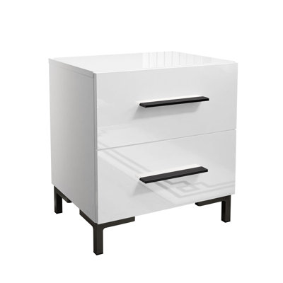Laleh 2 Drawer Bedside Table