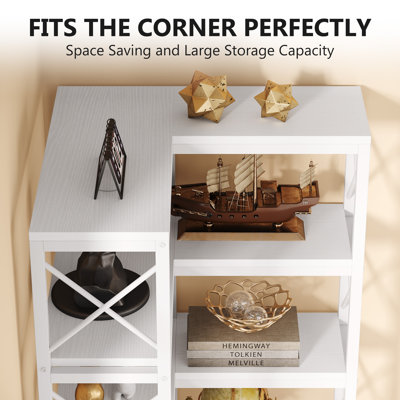 Zukowski Corner Bookcase