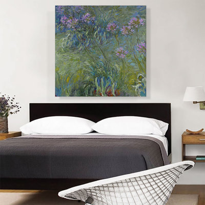 " Agapanthus Flowers " by Claude Monet