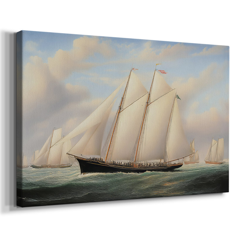 Série nautique-Lxxv -Galerie enveloppée Cavas, 12 x 18