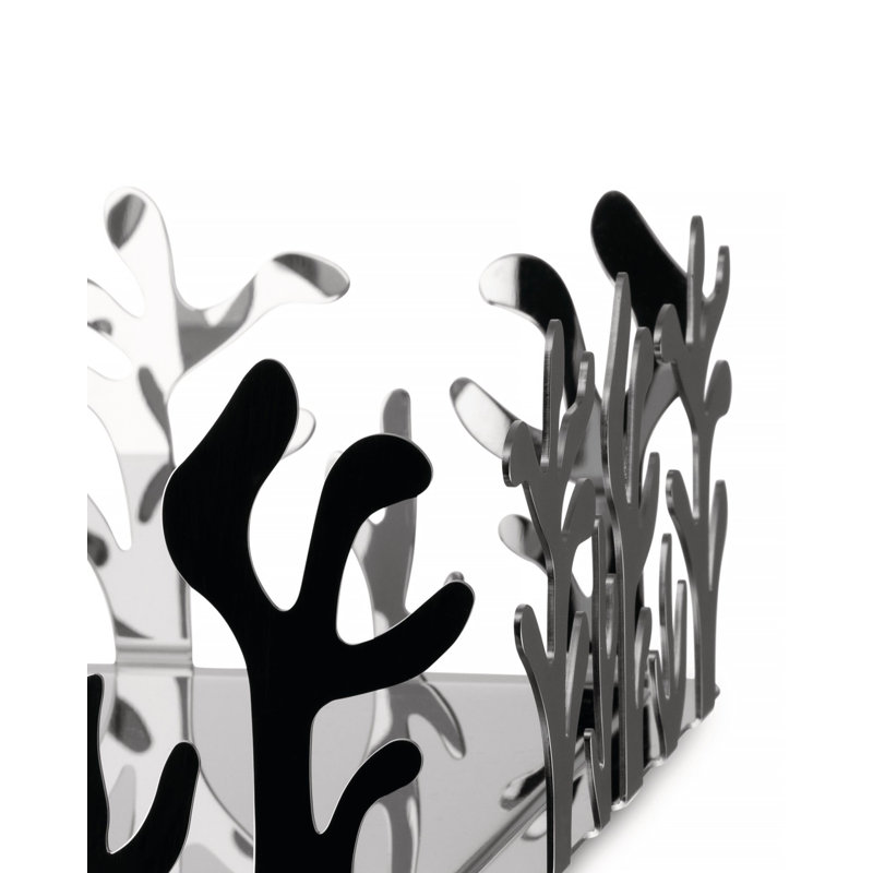 Mediterraneo Stainless Steel (18/10) Napkin Holder, Mirror Polished