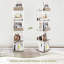 147cm H x 30cm W Metal Corner Bookcase