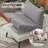 3-Piece Premium Wicker Patio Sofa Set With Coffee Table