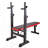 Adjustable Folding Multifunctional Workout Station Adjustable Workout Bench With Squat Rack