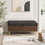 Boucle Upholstered Storage Bench-117411845-117411840