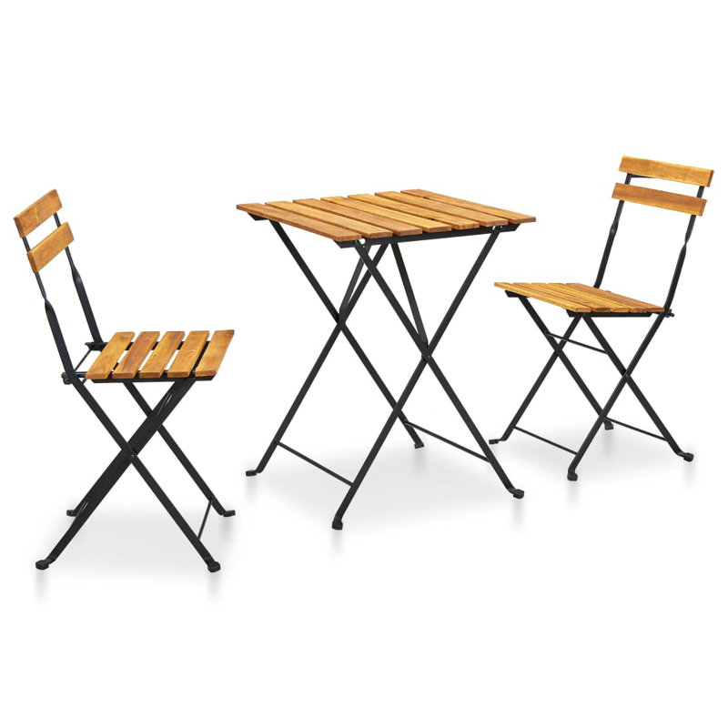 Ensemble bistro Bonnamere Square pour 2 personnes