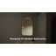 Miroir mural noir anti-buée-1750736340