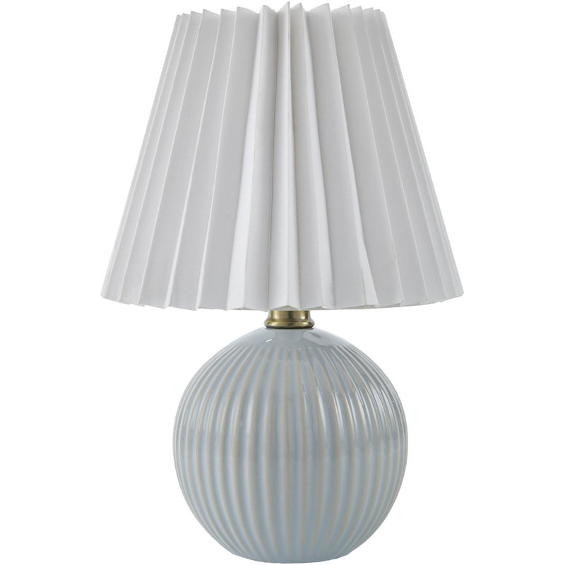 Lampe de table Nelie, Bleu sarcelle