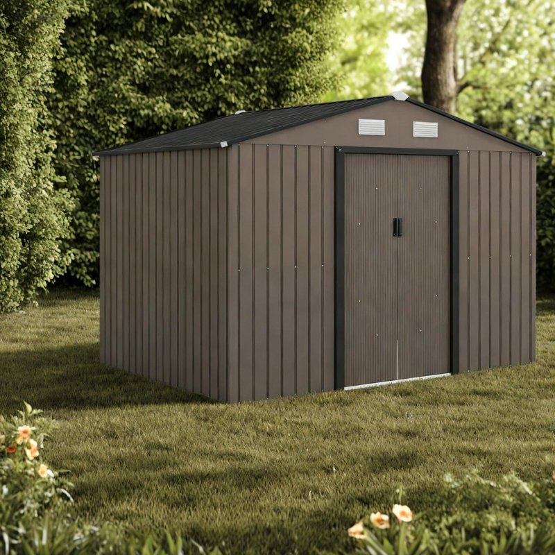 Spacious Steel Outdoor Storage Sheds With Weather-resistant Design